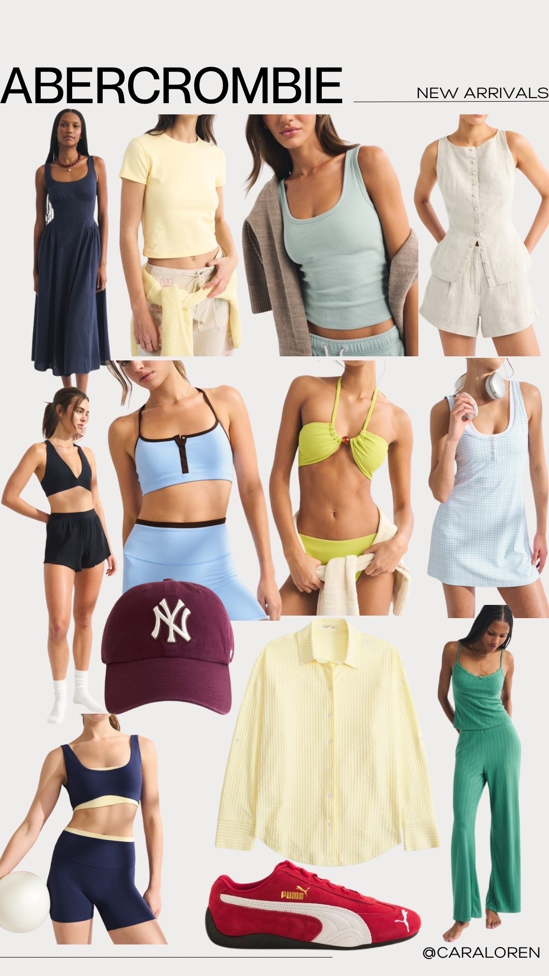 @abercrombie new arrival picks! Today is last day to copy the code above and use at check out for 20% off !!￼

#LTKxAbercrombie #LTKSaleAlert #LTKPetite