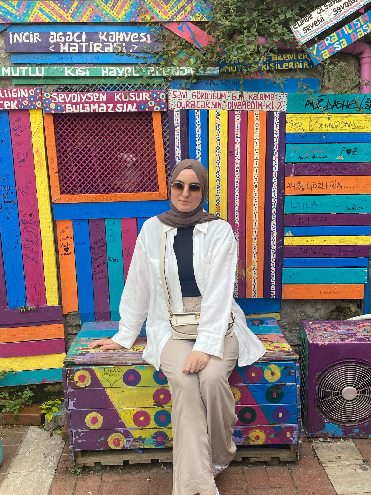 Wide leg trousers, the best skims dupe black fitted top! (So soft and fits so well) , oversized linen shirt , Ray bans sunglasses 

#LTKstyletip #LTKmodest #LTKsummer