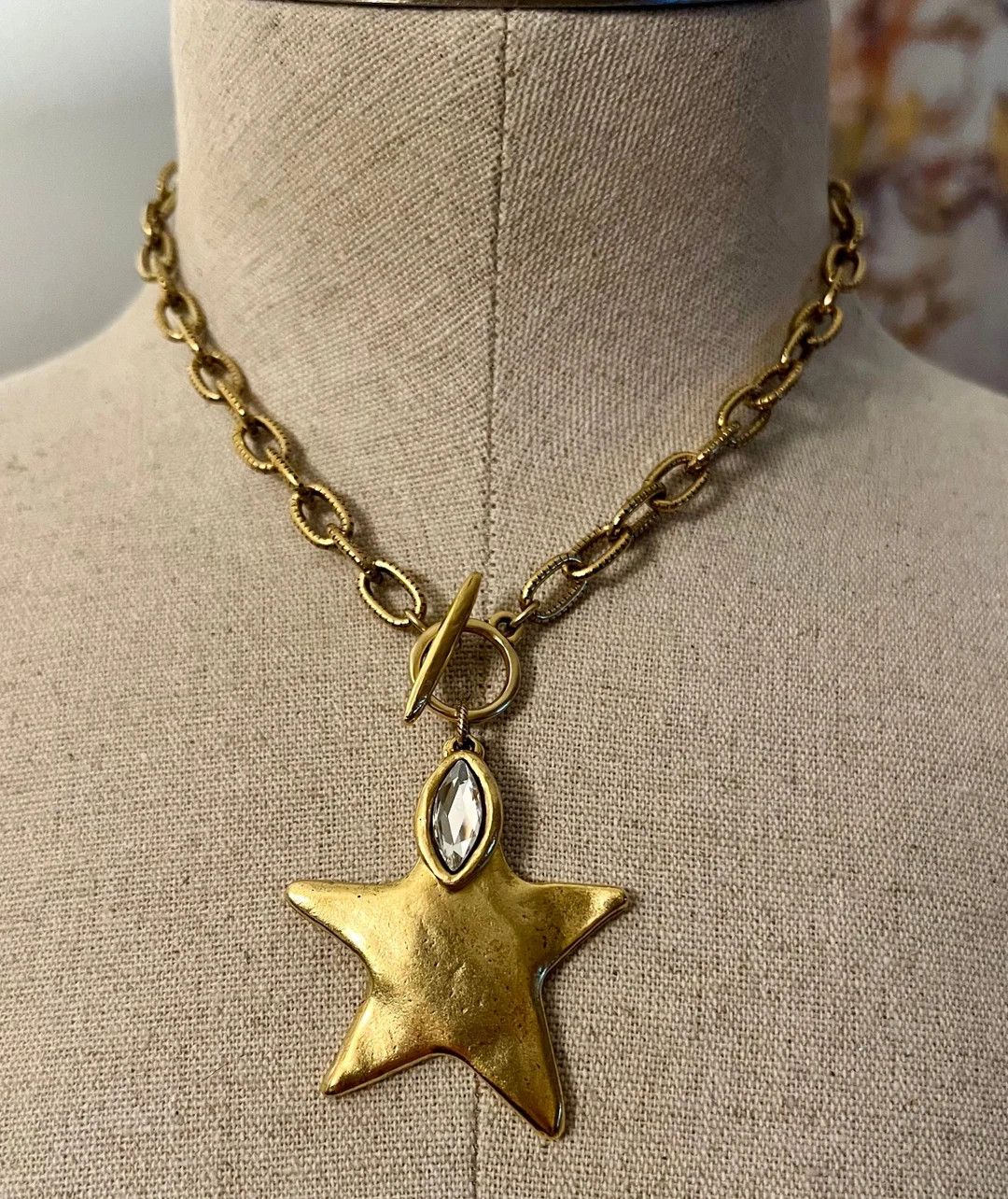 Star Necklace - Gold or Silver | Etsy (US)