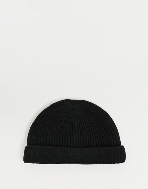 Only & Sons fisherman beanie in black | ASOS (Global)