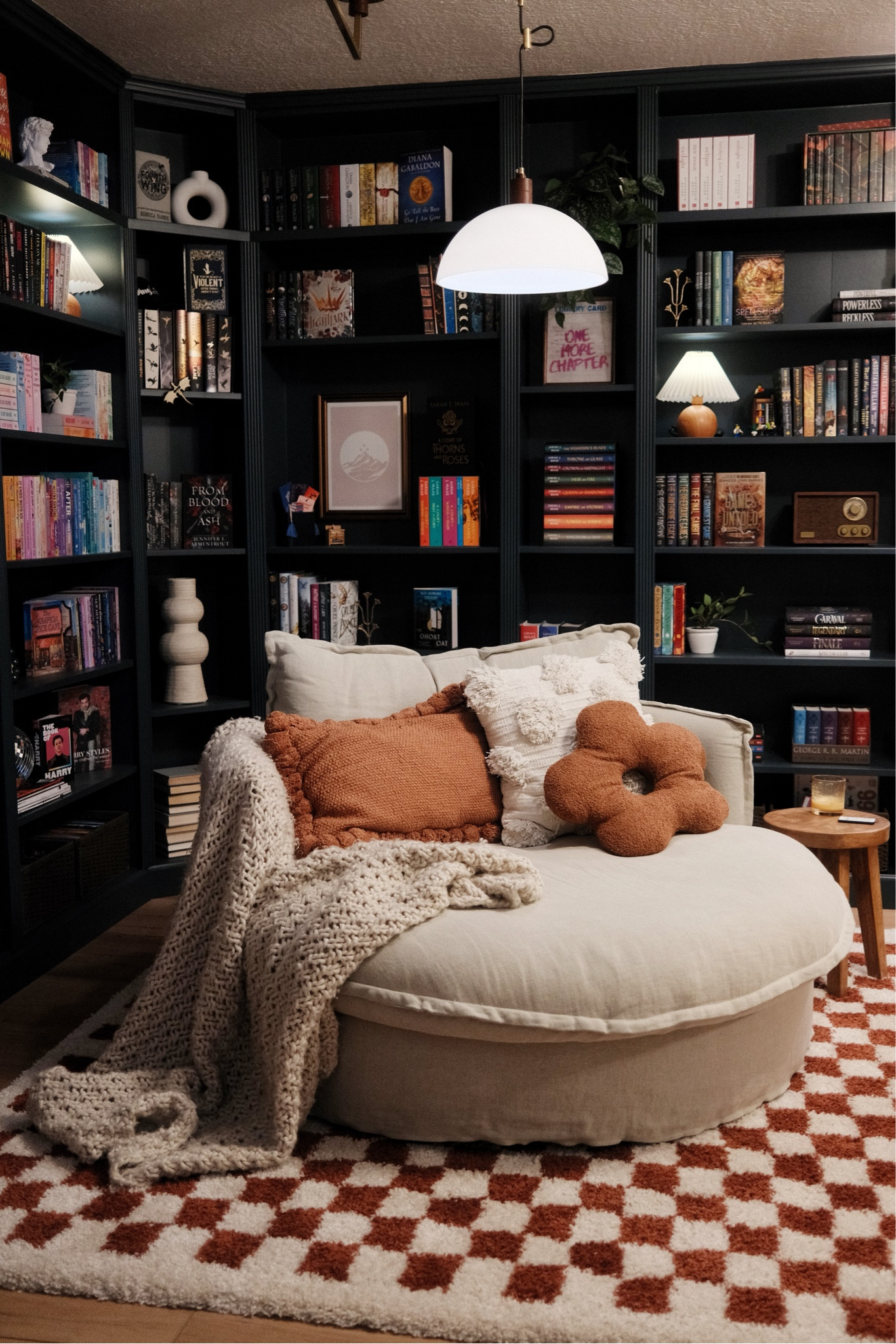 Forever my favorite spot in our house 😭📚✨ #booktok #bookstagram #bookish 

#LTKSeasonal #LTKHome #LTKSaleAlert