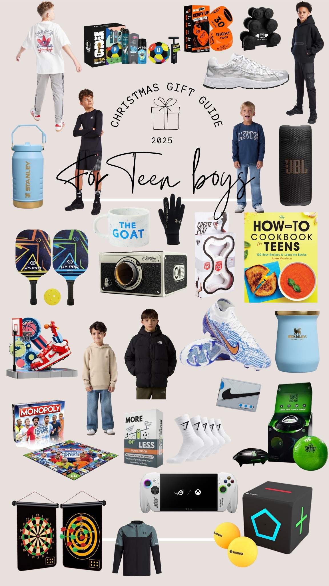Christmas gift guide for teen boys 2025

#LTKgiftguide #LTKuk #LTKfestive