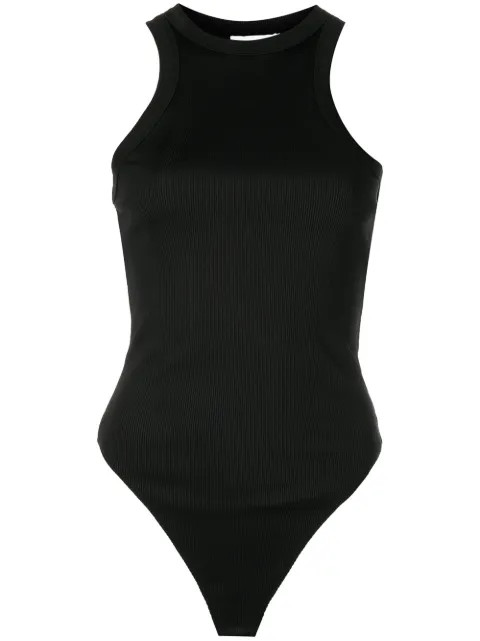 ANINE BING Thong Sleeveless Bodysuit - Farfetch | Farfetch Global