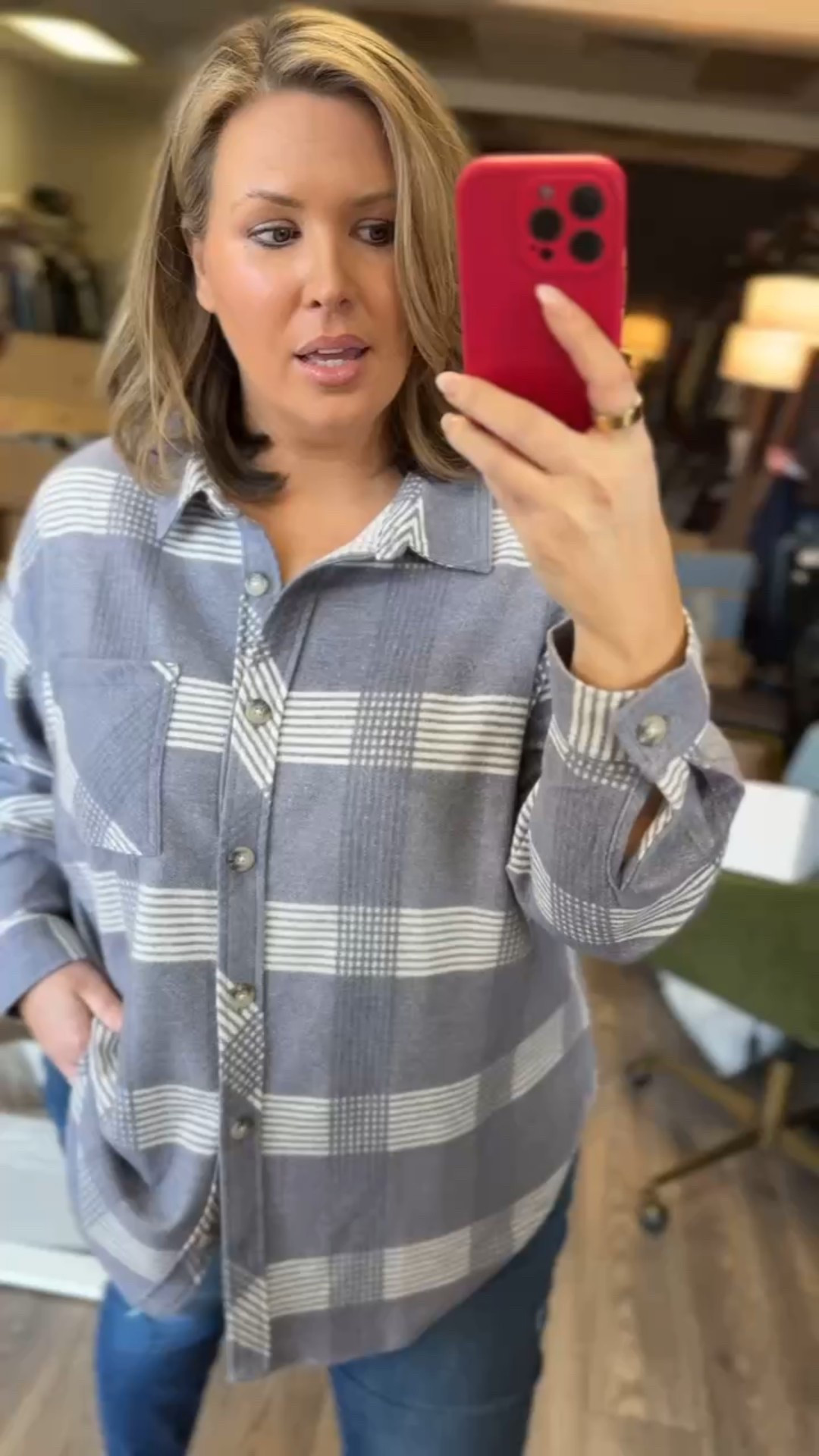 Wearing an 18 in the jeans and wearing a 2X in the shacket. Love how comfy these shoes are!

Plus size fashion, everyday outfit ideas, trendy fashion, comfy casual, mom style, midsize fashion, Maurices haul

#LTKOver40 #LTKPlusSize #LTKootd
