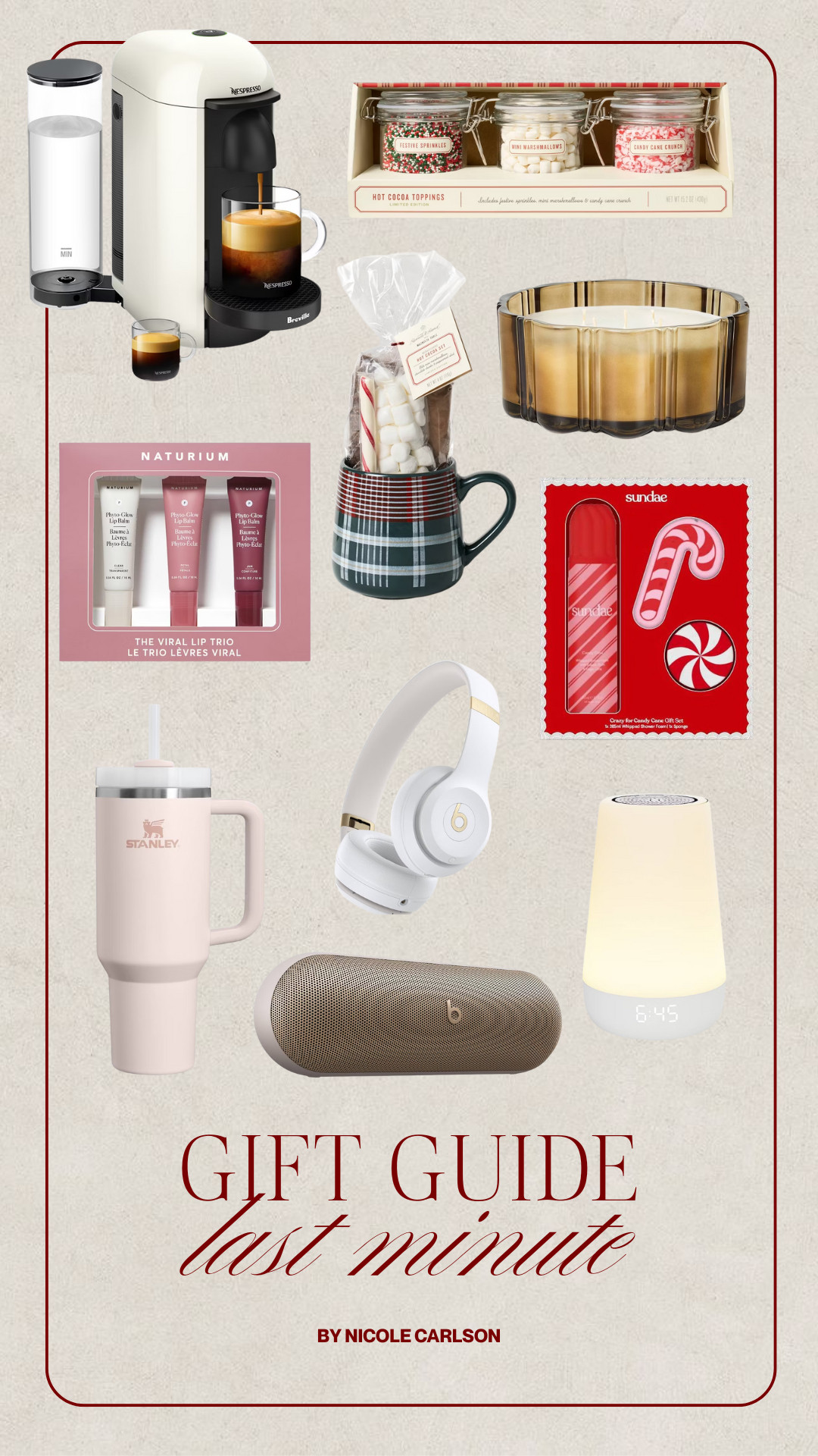 Last minute gift ideas from target for the whole family.  

 

#LTKGiftGuide #LTKHoliday #LTKSeasonal