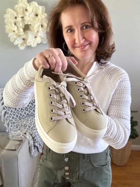 Cute neutral sneakers with rhinestones eyelets. Use code Theresa10 on anything at Marmi shoes 

#LTKstyletip #LTKtravel #LTKshoecrush
