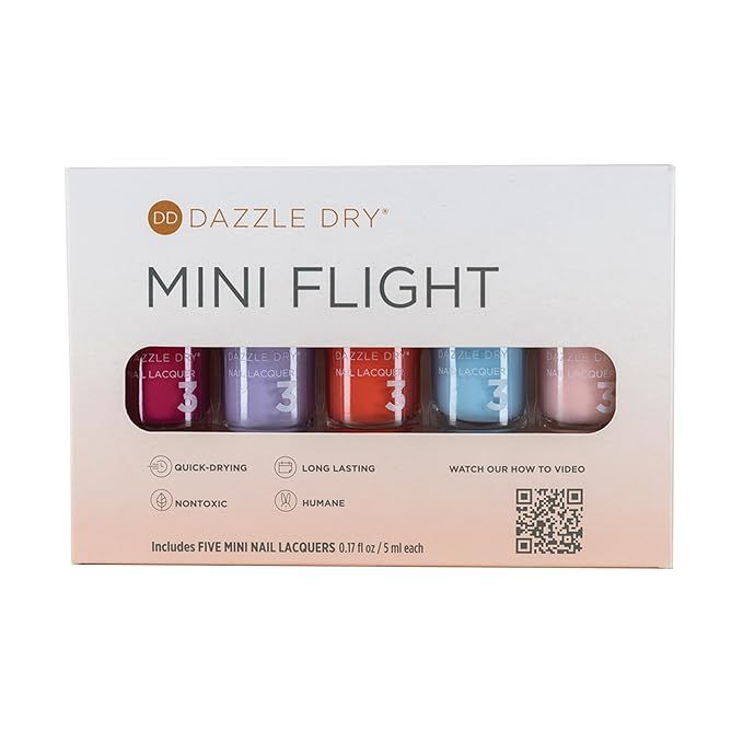 Dazzle Dry Mini Flight - Happy Hues- 5 Mini Lacquers | Amazon (US)