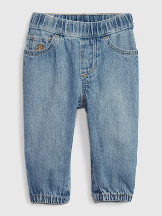 Baby Pull-On Bubble Jeans | Gap (CA)