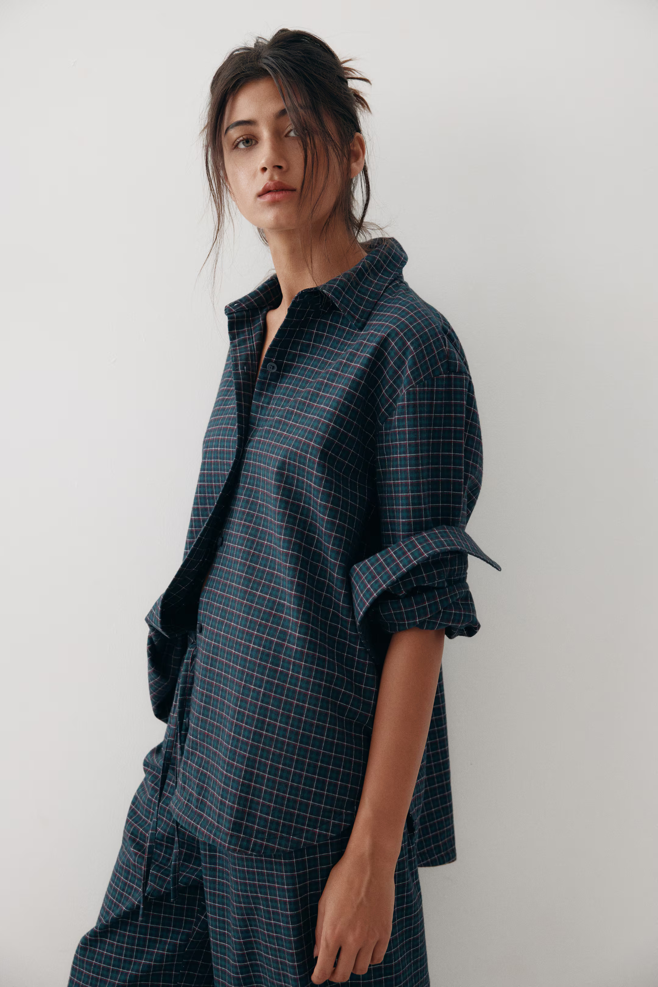 Cotton flannel pyjamas | H&M (UK, MY, IN, SG, PH, TW, HK)