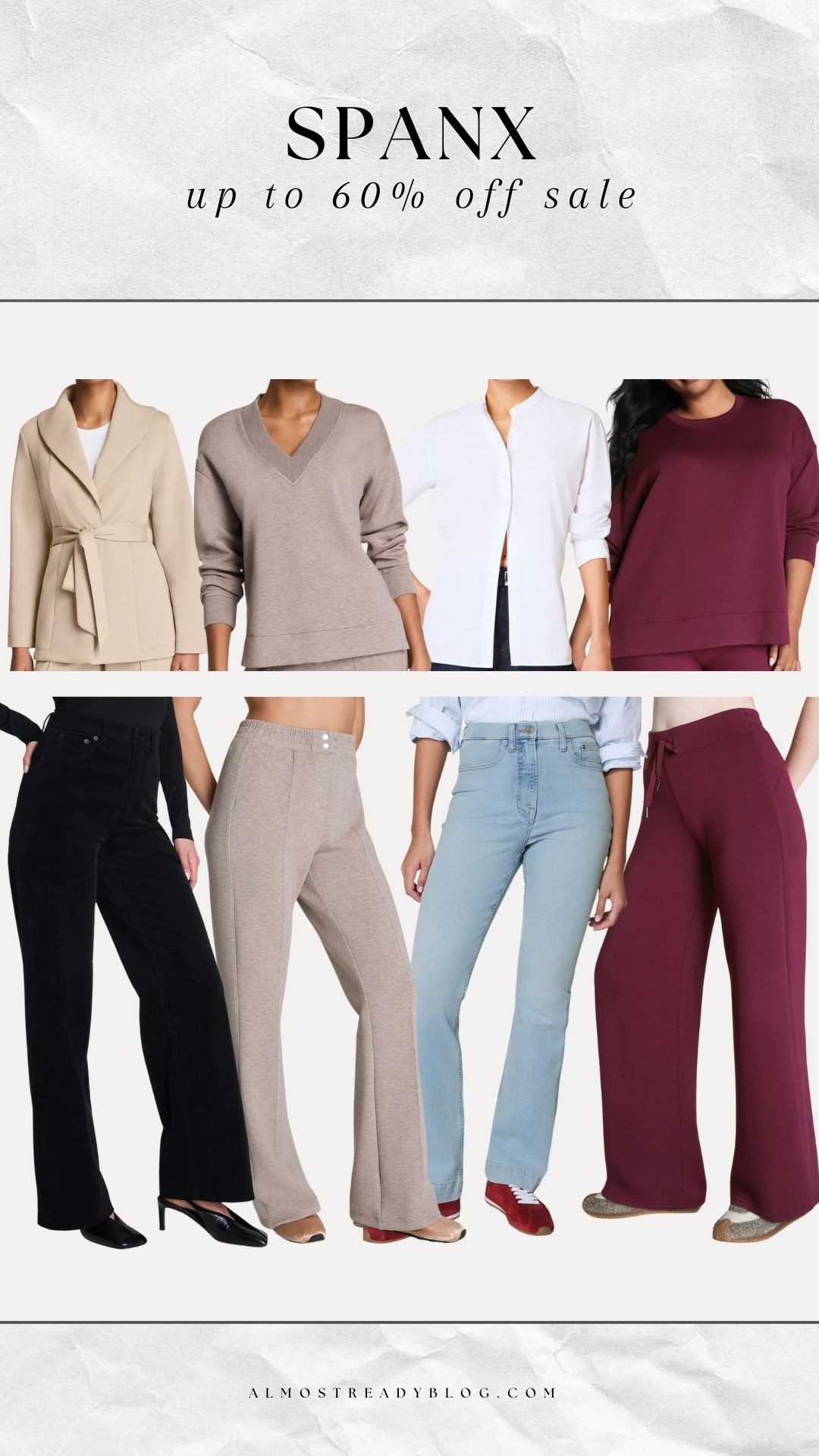 Up to 60% off sale items from SPANX right now!!

sale alert, matching set, casual outfit, loungewear, jacket, work outfit, athleisure, new arrivals, amanda west 

 #LTKSeasonal #LTKSaleAlert #LTKFindsUnder100
