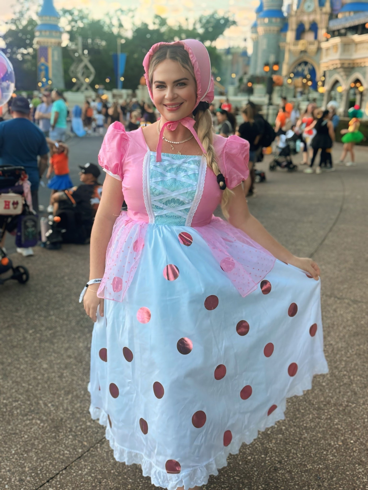 My son and I are being a little Bo peep and buzz Lightyear for Halloween. I will say this little peep costume is high-quality and stretchy. 

I am so amazed at how perfect this Halloween costume is. 

Usually, the costumes are either too tight or too big… Or don’t have enough stretch. This bo peep costume is perfect.

I got a medium & its perfect!!!!

I am a size 28/29 in jeans and 36dd/ddd


Toy story Halloween costume 
Matching family costume for Halloween 
Bo peep Halloween costume 
Buzz Lightyear toddler hollow costume
Matching Toy story Halloween costume


#LTKFamily #LTKKids #LTKHalloween