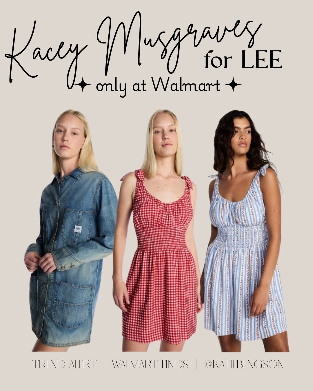 Kacey Musgraves for Lee collection only at Walmart - western wear, Nashville outfits, rodeo outfits, country concert outfits, summer outfits, summer dress, denim dress

#LTKootd #LTKSeasonal #LTKSaleAlert