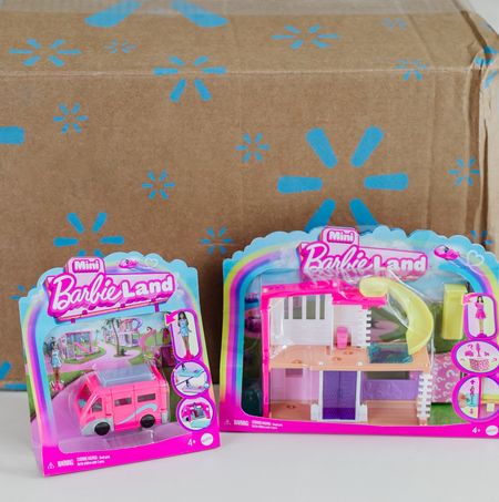 Bringing big smiles with tiny treasures! Mini BarbieLand is now part of our playroom fun, thanks to @Walmart. #WalmartPartner #WalmartFinds