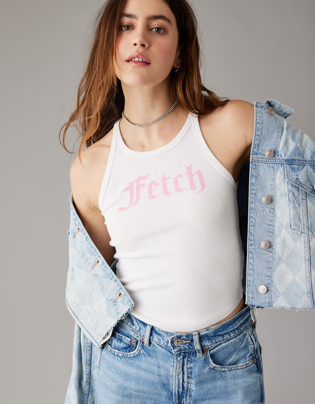 AE x Mean Girls Fetch Tank Top | American Eagle Outfitters (US & CA)