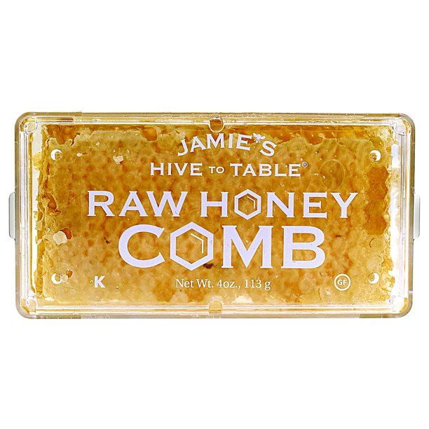 Jamie's Hive To Table 100% Raw Honey Comb, Ultimate Pure Honey, 4 Oz | Walmart (US)