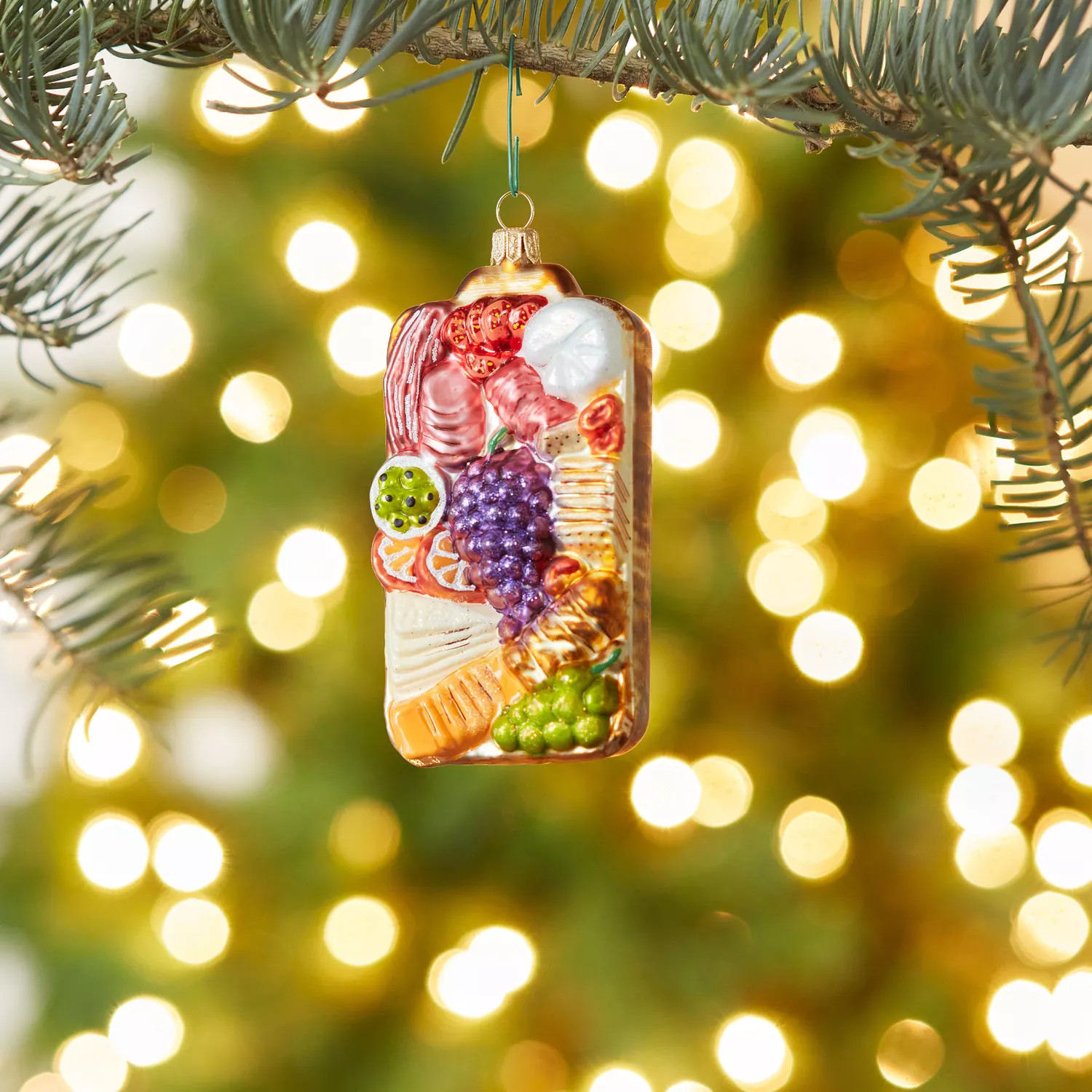 Sur La Table Charcuterie Glass Ornament | Sur La Table
