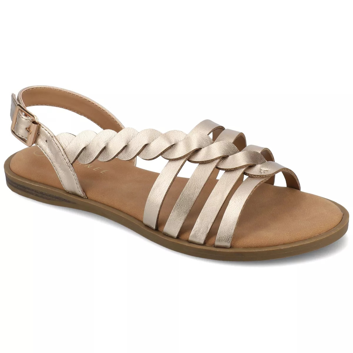 Journee Women's Solay Flat Sandals | Target