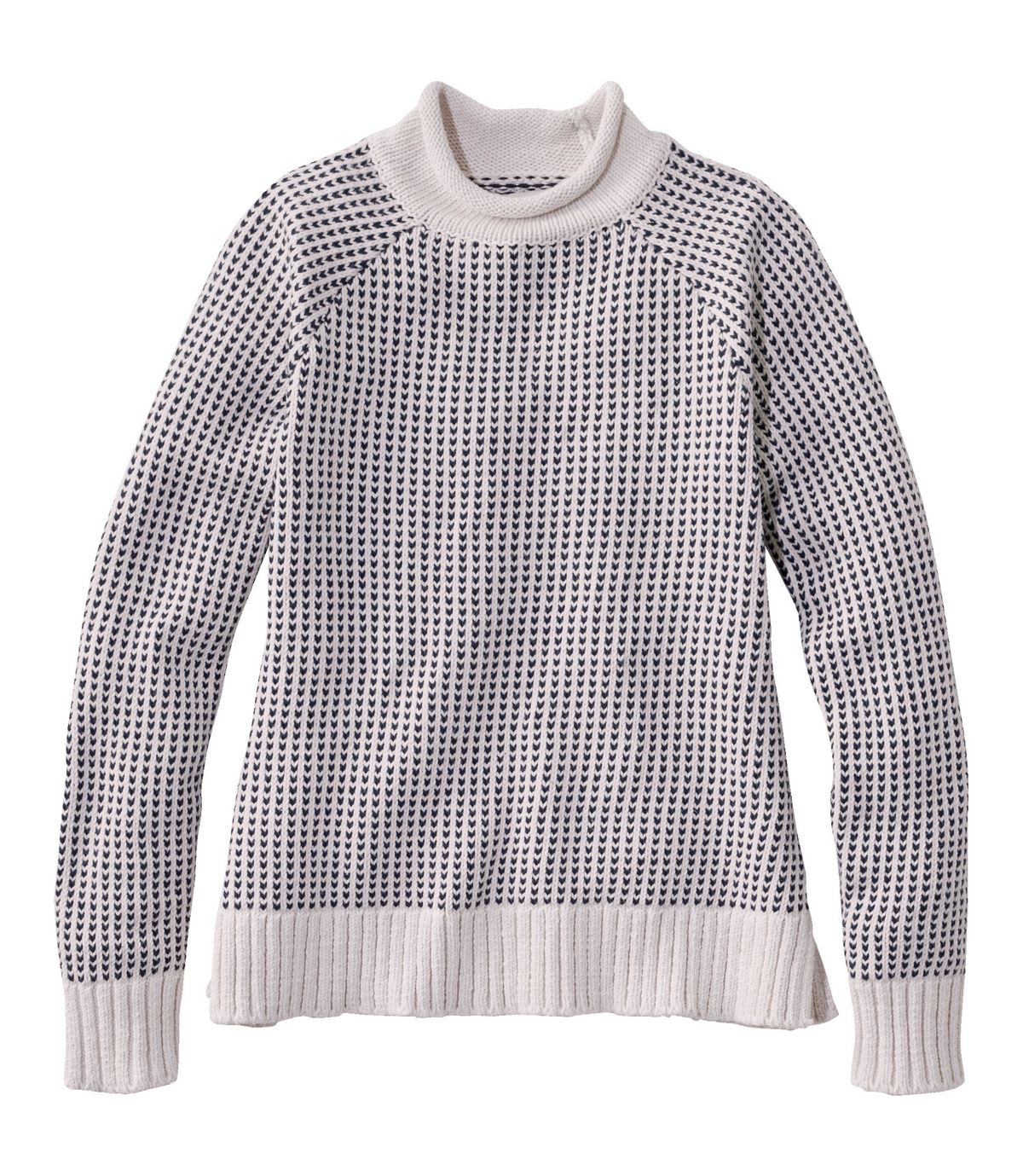 Women's Signature Original Cotton Sweater, Rollneck Novelty | Sweaters at L.L.Bean | L.L. Bean