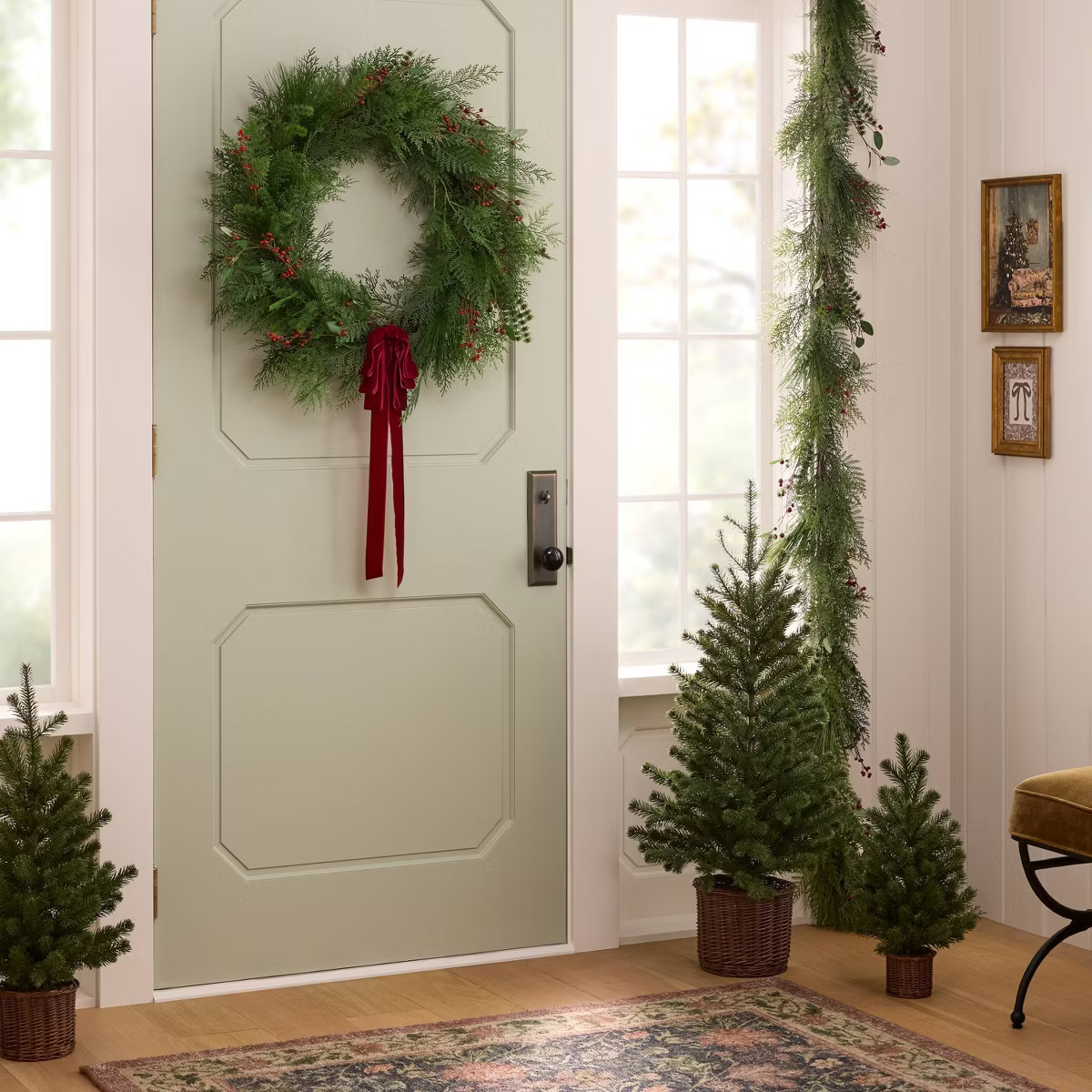 Spruce Christmas Artificial Tree Blue - Threshold™ designed with Studio McGee | Target