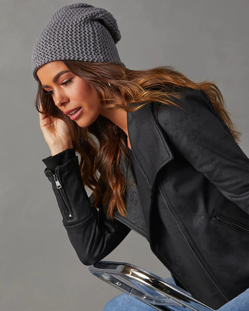 Cloud Beanie - Heather Grey | VICI