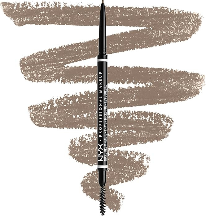 NYX PROFESSIONAL MAKEUP Micro Brow Pencil, Precise Eyebrow Pencil - Ash Blonde | Amazon (US)