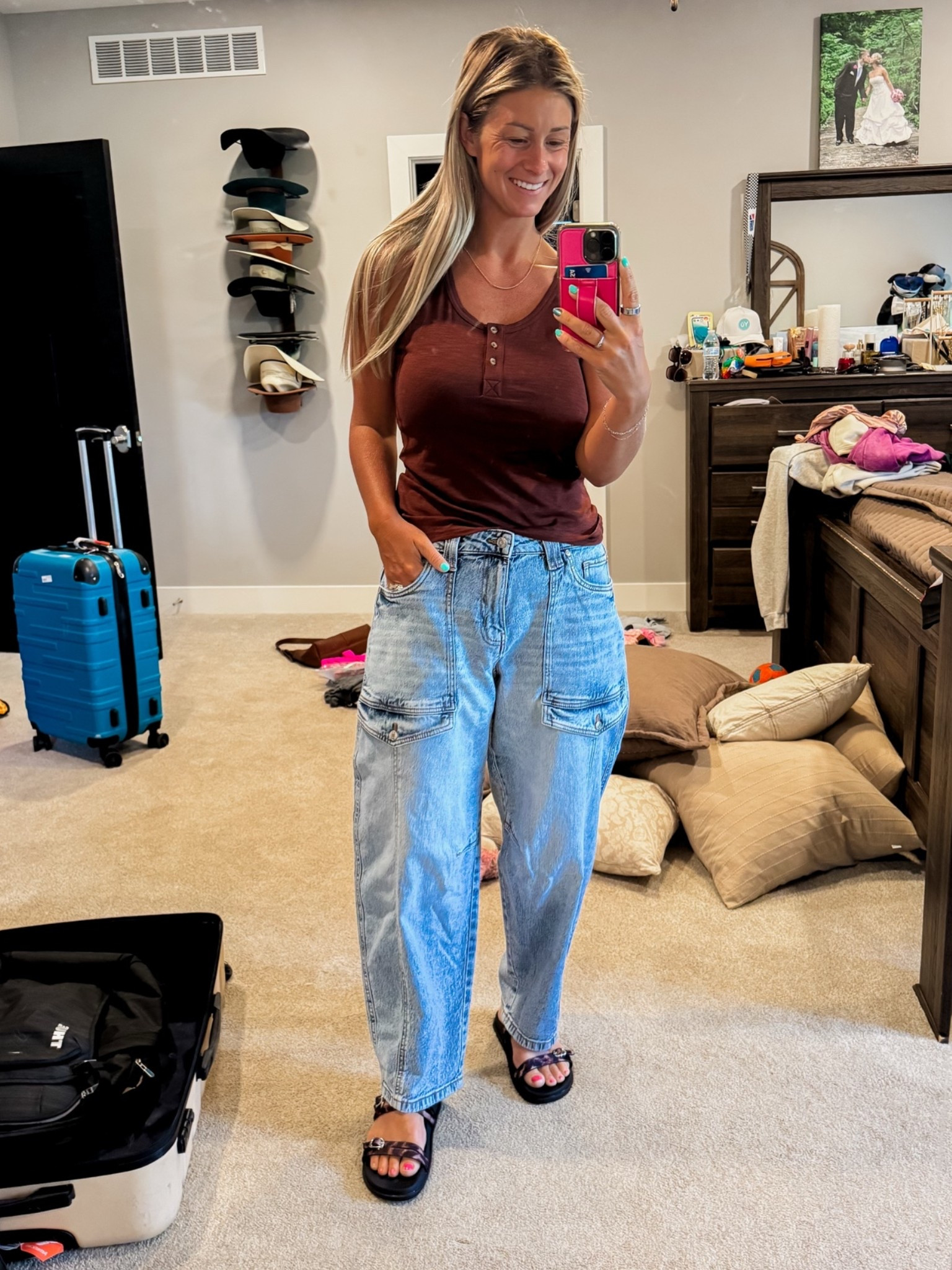 The reality of mom life and packing for a trip! At least we’ve got the cute outfit covered!! All from Walmart!!

#LTKgrwm #LTKootd #LTKMidsize