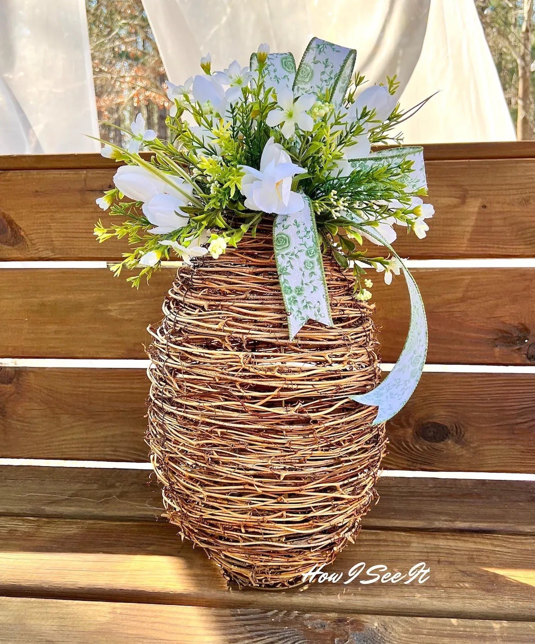 Add a touch of spring charm to your home with this beautiful grapevine arrangement featuring tulips, greenery, and a sweet seasonal egg accent. Standing about 22” tall and 10” wide, this handmade piece brings a fresh garden-inspired feel to any entryway table, mantel, or Easter display. Each design is one-of-a-kind, making it a thoughtful gift or a unique addition to your seasonal decor collection. 🌷🥚

#LTKHome #LTKSpring #EasterDecor #SpringCenterpiece #TulipDecor #SeasonalDecor #FarmhouseDecor #SpringHome #HandmadeDecor #HomeDecorFinds

#LTKSpringSale #LTKSeasonal #LTKHome