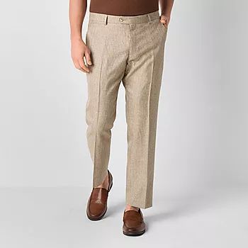Stafford Mens Slim Striped Classic Fit Suit Pants | JCPenney