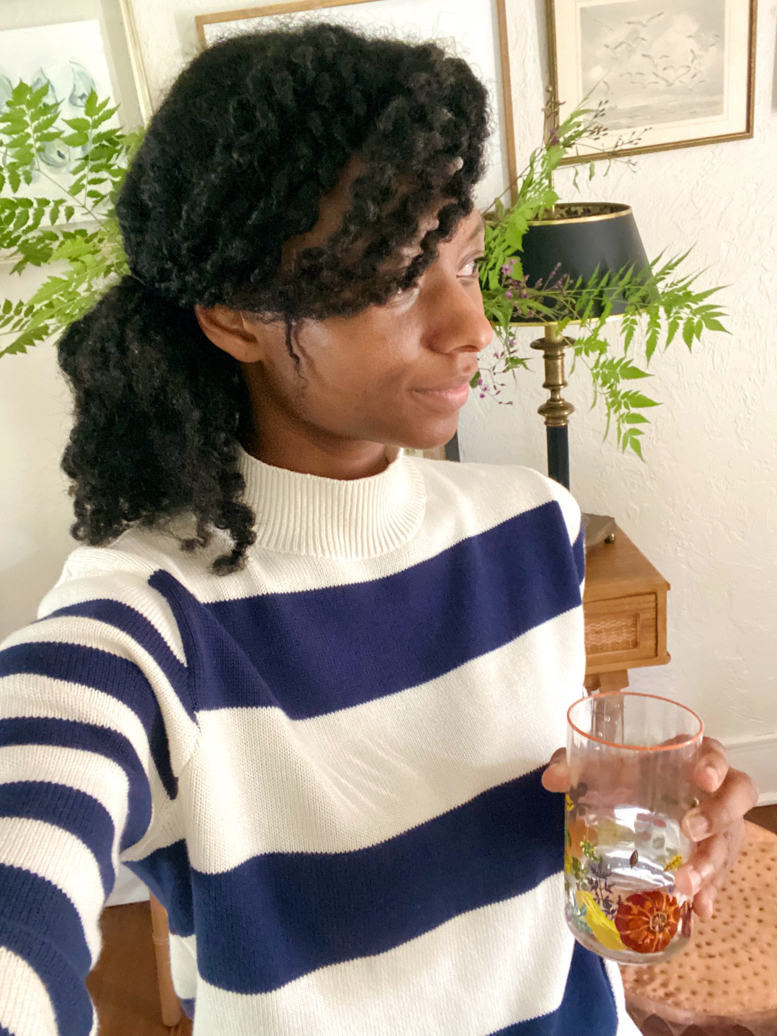 Striped sweater and $12 pumpkin glass

#LTKhome #LTKunder100 #LTKstyletip