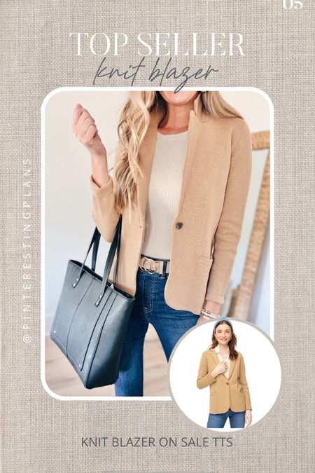 Weekly topseller 🙌🏻🙌🏻

Knit blazer 

#LTKSeasonal #LTKworkwear #LTKstyletip