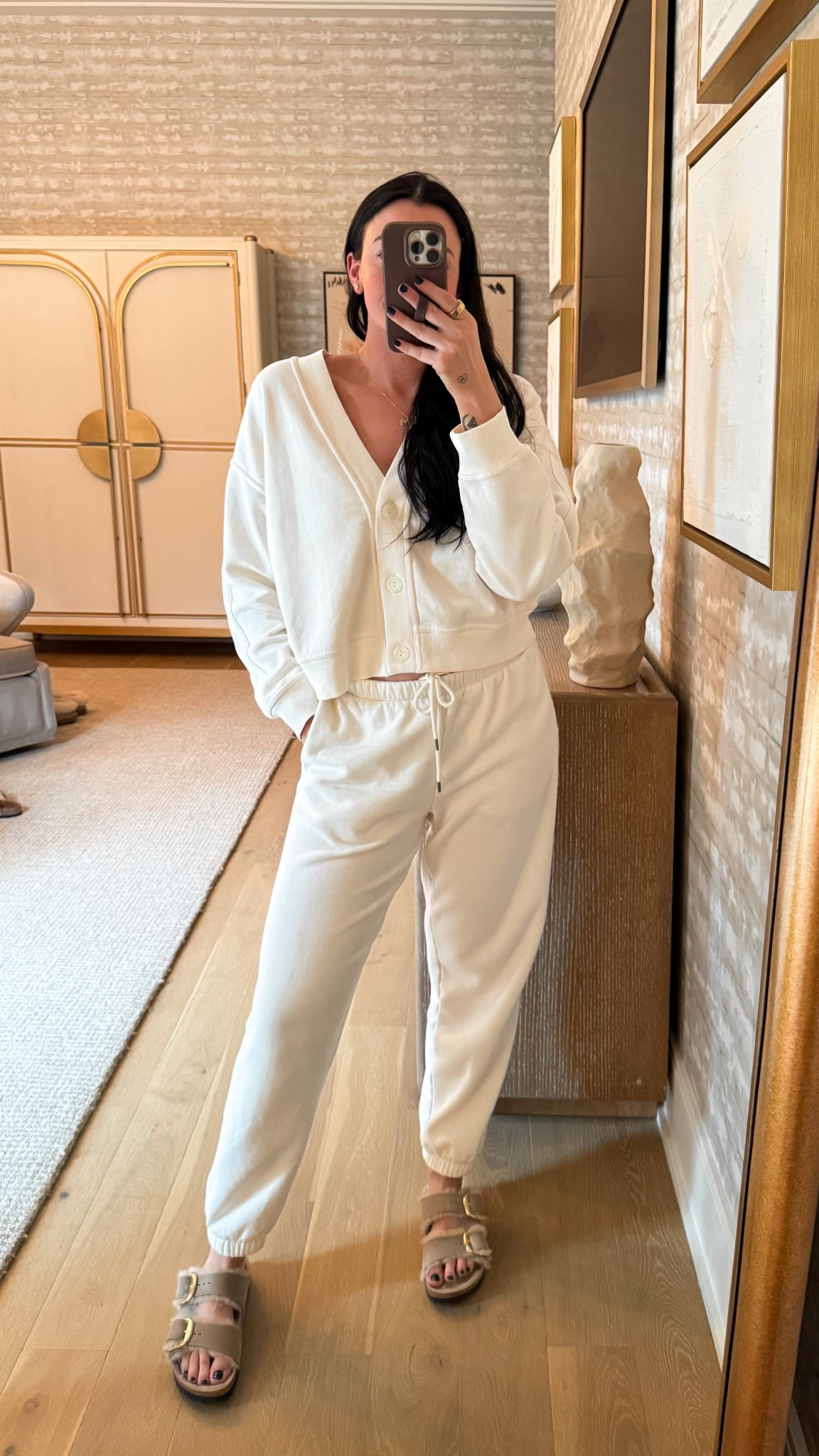 Target cardigan (S) + jogger (M) sweat set. Get $10 off $40 with Target Circle 

#LTKSaleAlert #LTKmomlife #LTKootd