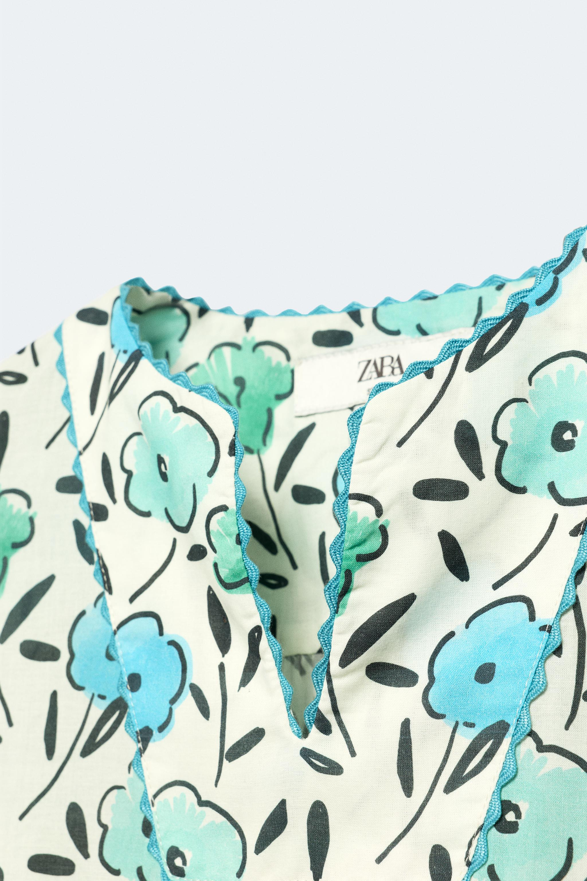 2-14 YEARS / LIMITED EDITION FLORAL PRINT CAFTAN DRESS | Zara US