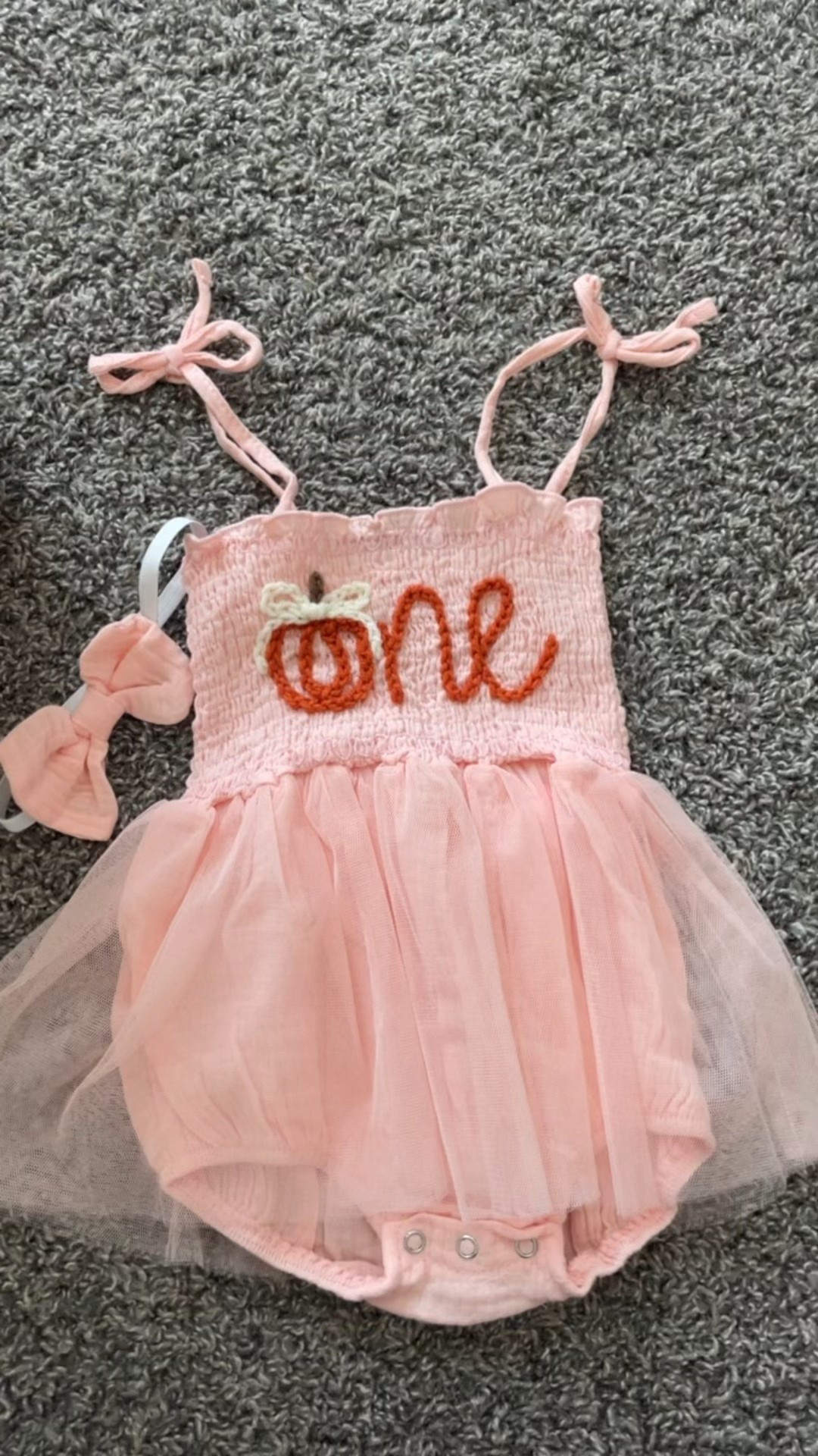 The cutest pumpkin romper for Millie’s first birthday! 

Baby birthday romper, baby birthday outfit 

#LTKBaby #LTKFindsUnder50