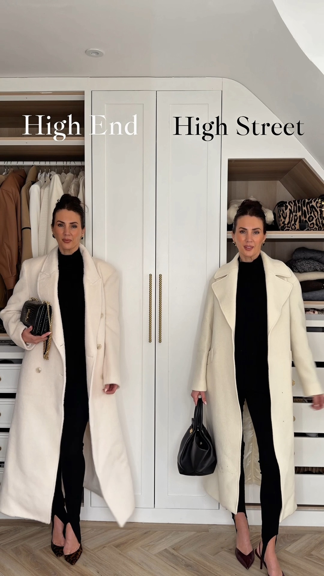 High-end versus High Street winter styling

You don’t have to spend a lot of money to look chic this winter which one do you prefer?

High-end fashion High Street fashion Winter fashion looking chic on a budget winter styling how to style ways to wear wool white coat black leggings Designer versus High Street fashion month.

#LTKFashionMonth #LTKwinter #LTKuk