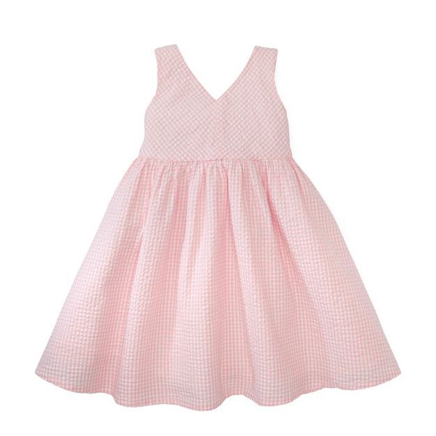 Hope & Henry Girls' Seersucker Swing Dress, Toddler | Target