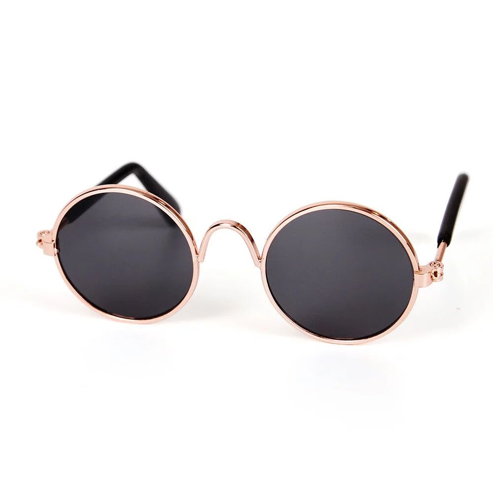 Pet Cat Dog Fashion Sunglasses Uv Sun Glasses Eye Protection Wear Black - Walmart.com | Walmart (US)