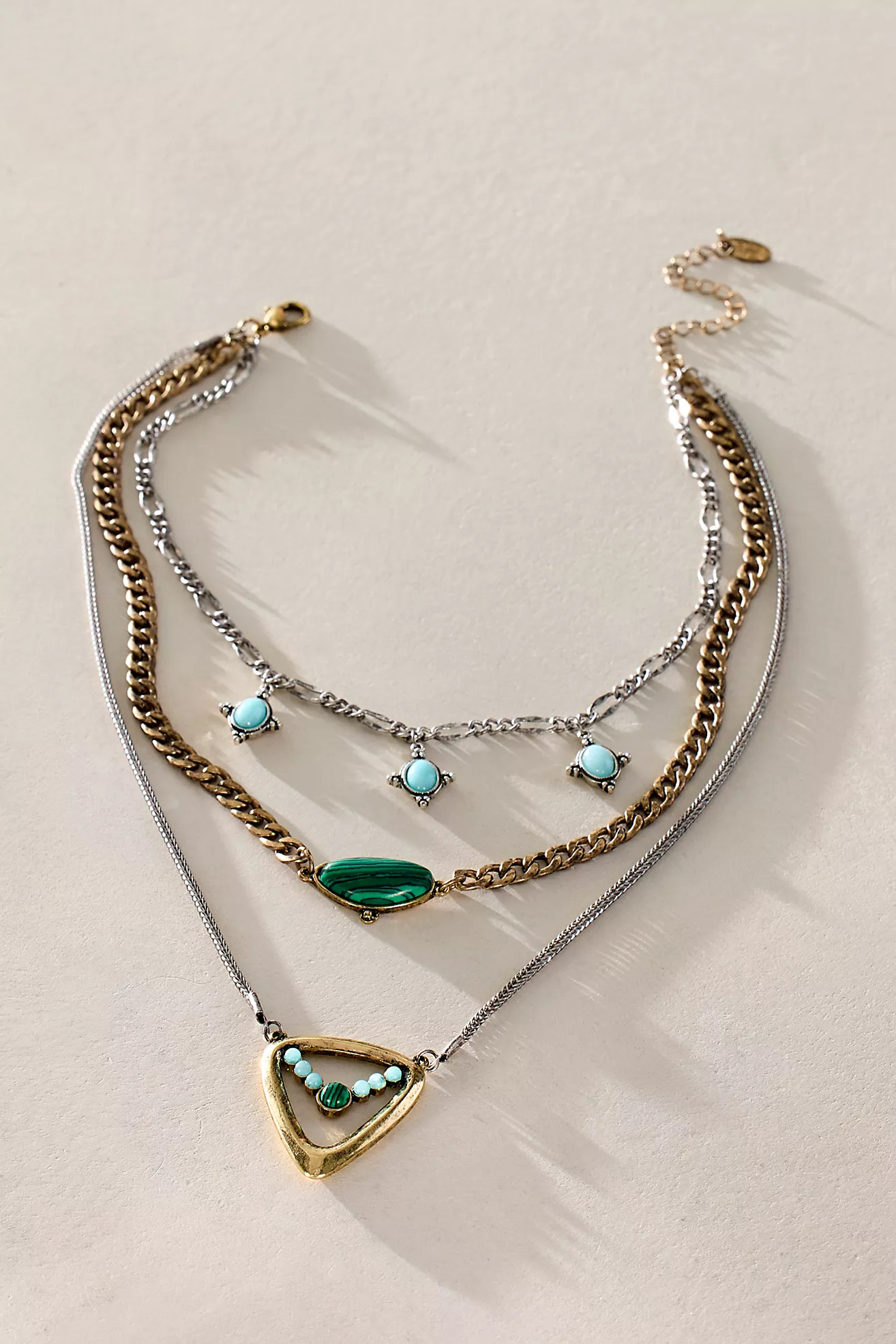 Horizons Semiprecious Stone Layer Necklace | Free People (Global - UK&FR Excluded)