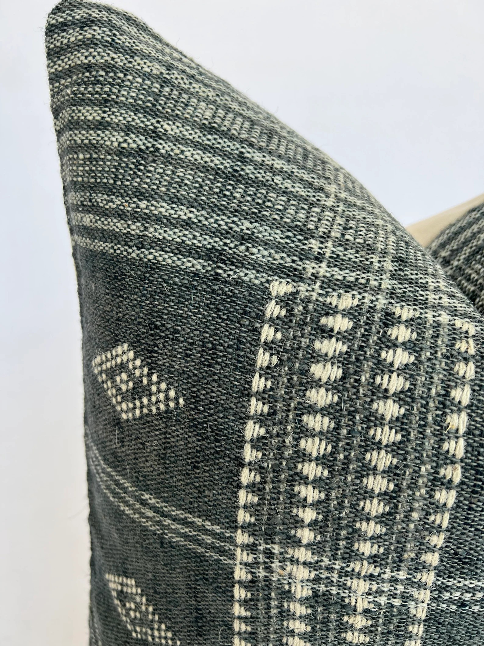 Indian Wool Throw Pillow Cover 20 X 20 Vintage Pillow Throw - Etsy | Etsy (US)