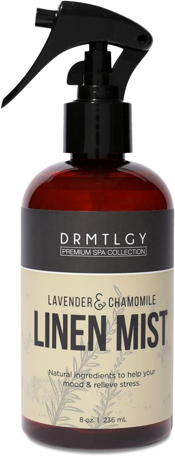 DRMTLGY Natural Lavender Linen Mist and Room Spray. Pure Lavender Essential Oil and Chamomile Pil... | Amazon (US)