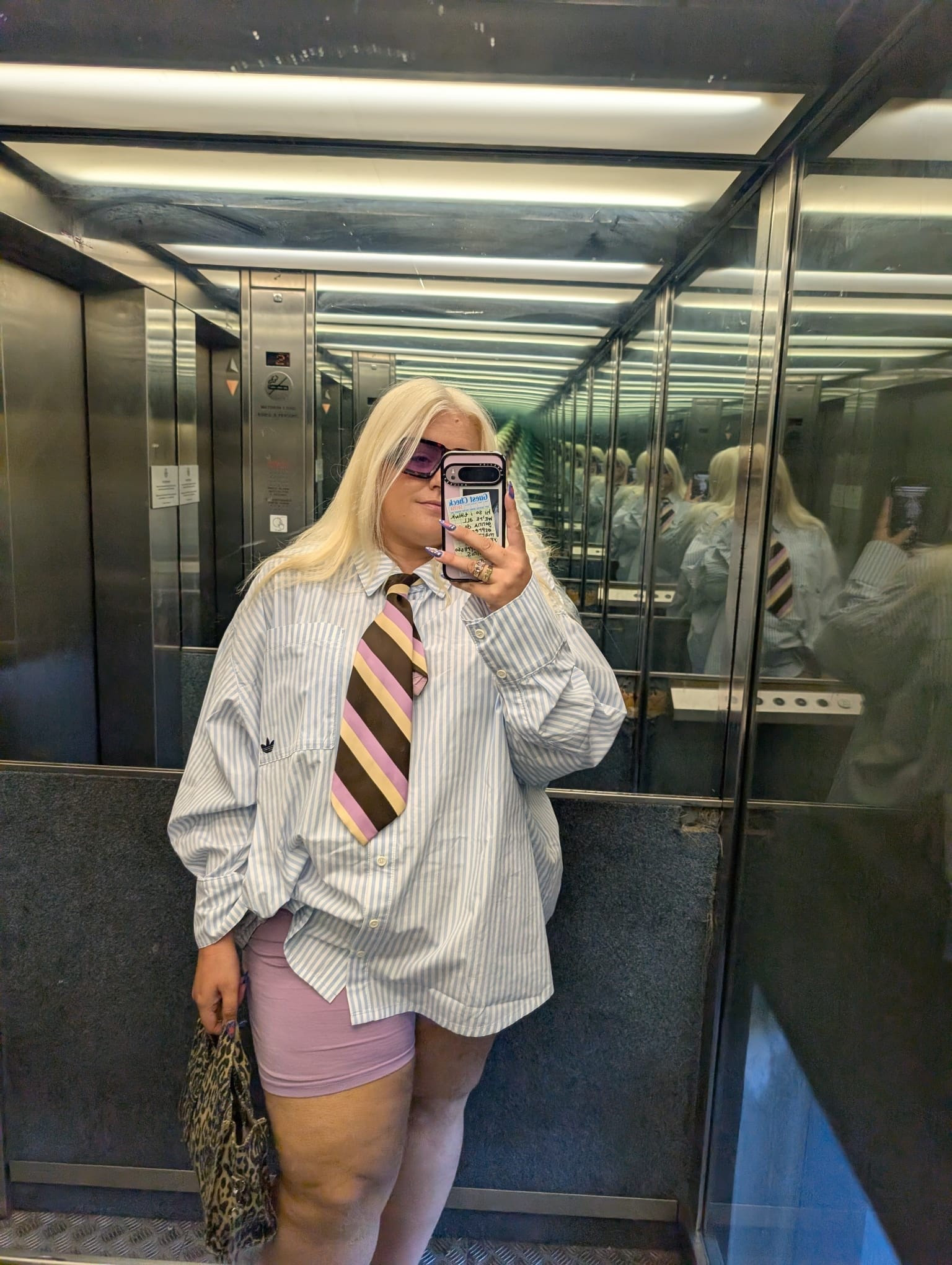 Adidas x ASOS Collection 

Plus size stripe rixo damson madder curves summer style 