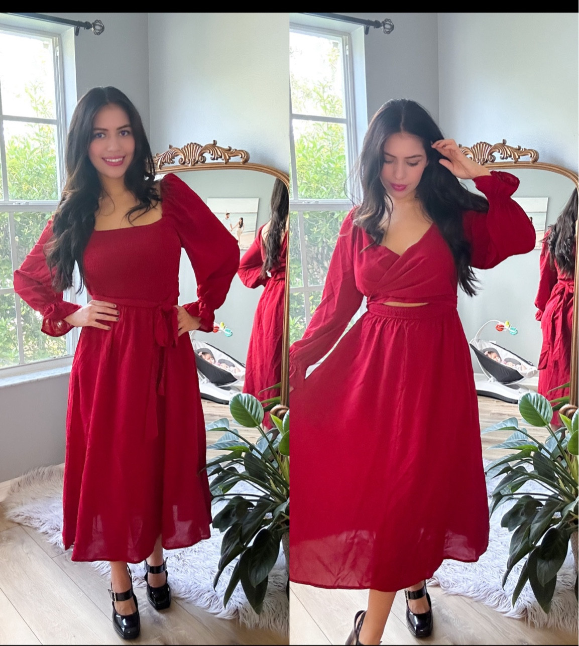 One dress used multiple ways, perfect holiday dress ❄️🍁🦃🎅🏼🎄

#LTKSeasonal #LTKHoliday #LTKootd