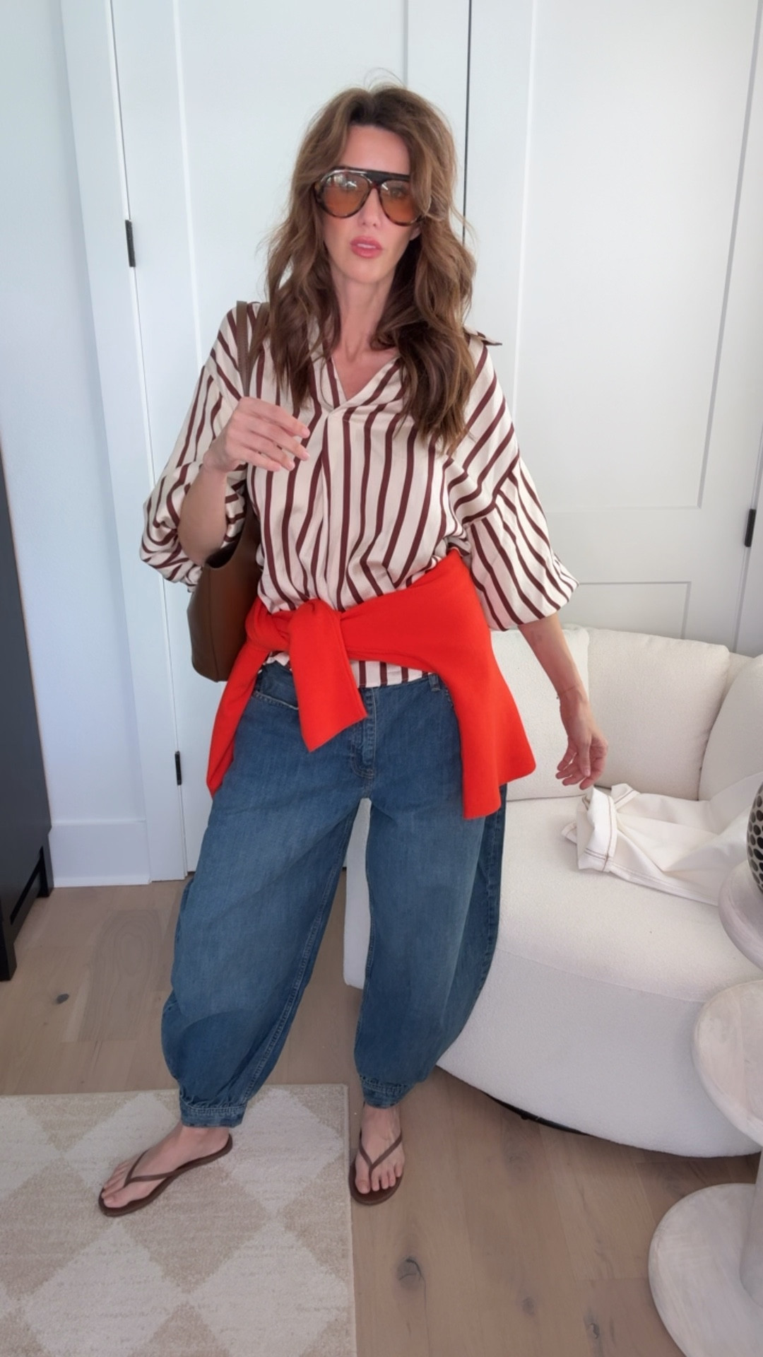 pops of orange for spring 

#LTKgrwm #LTKOver40 #LTKootd