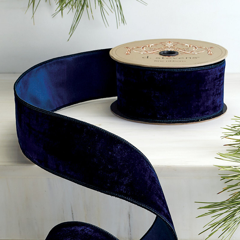 French Velvet Taffeta Back Ribbon - Frontgate | Frontgate