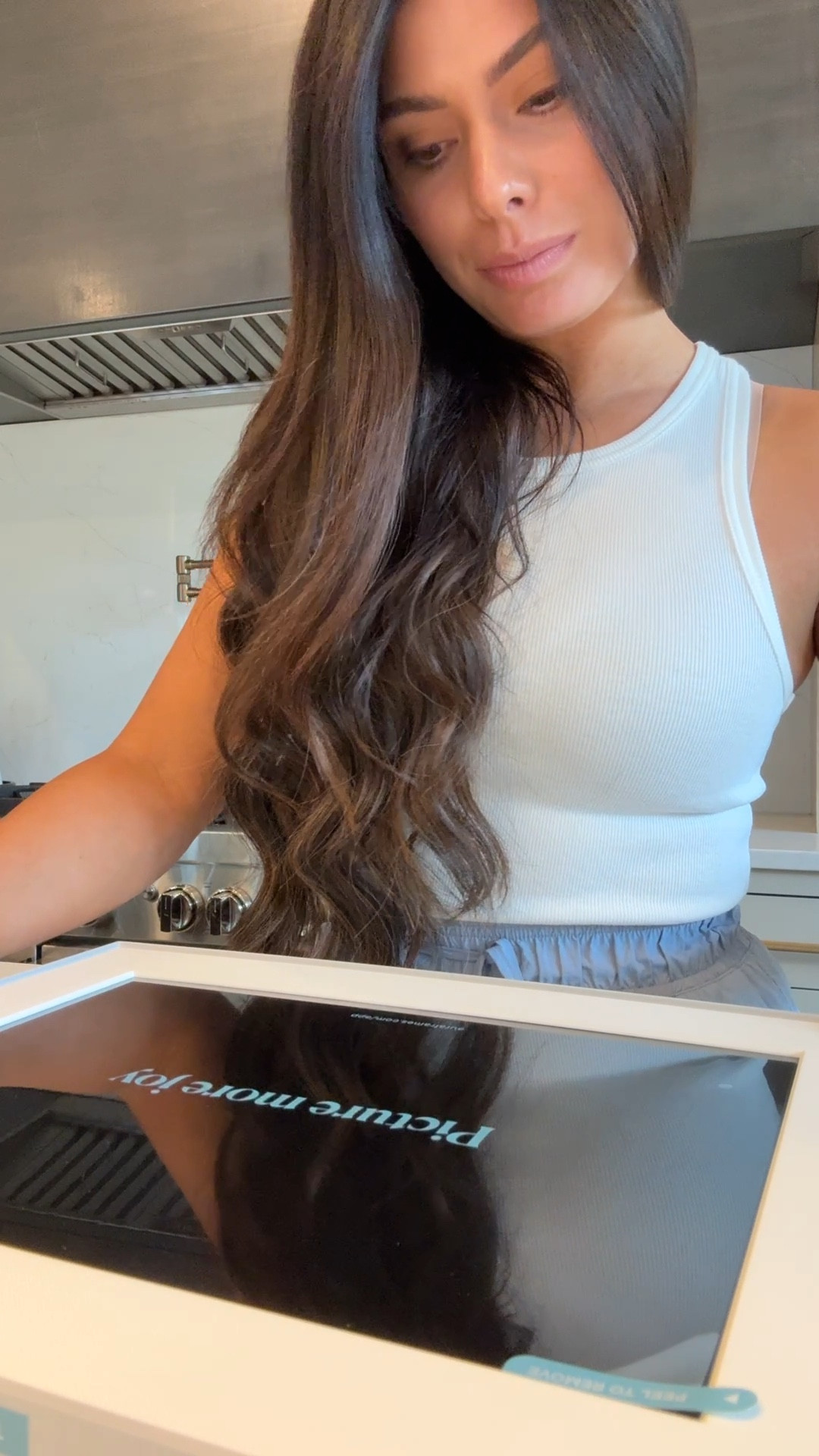 Super excited to set up the Aura digital frame. I am terrible about getting photos printed off and this will be the perfect solution. The picture quality is amazing.

#LTKStyleTip #LTKFamily #LTKHome