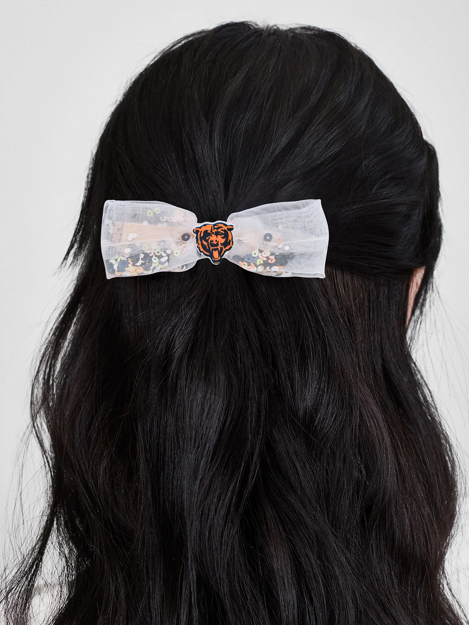 NFL Hair Bow - Chicago Bears | BaubleBar (US)
