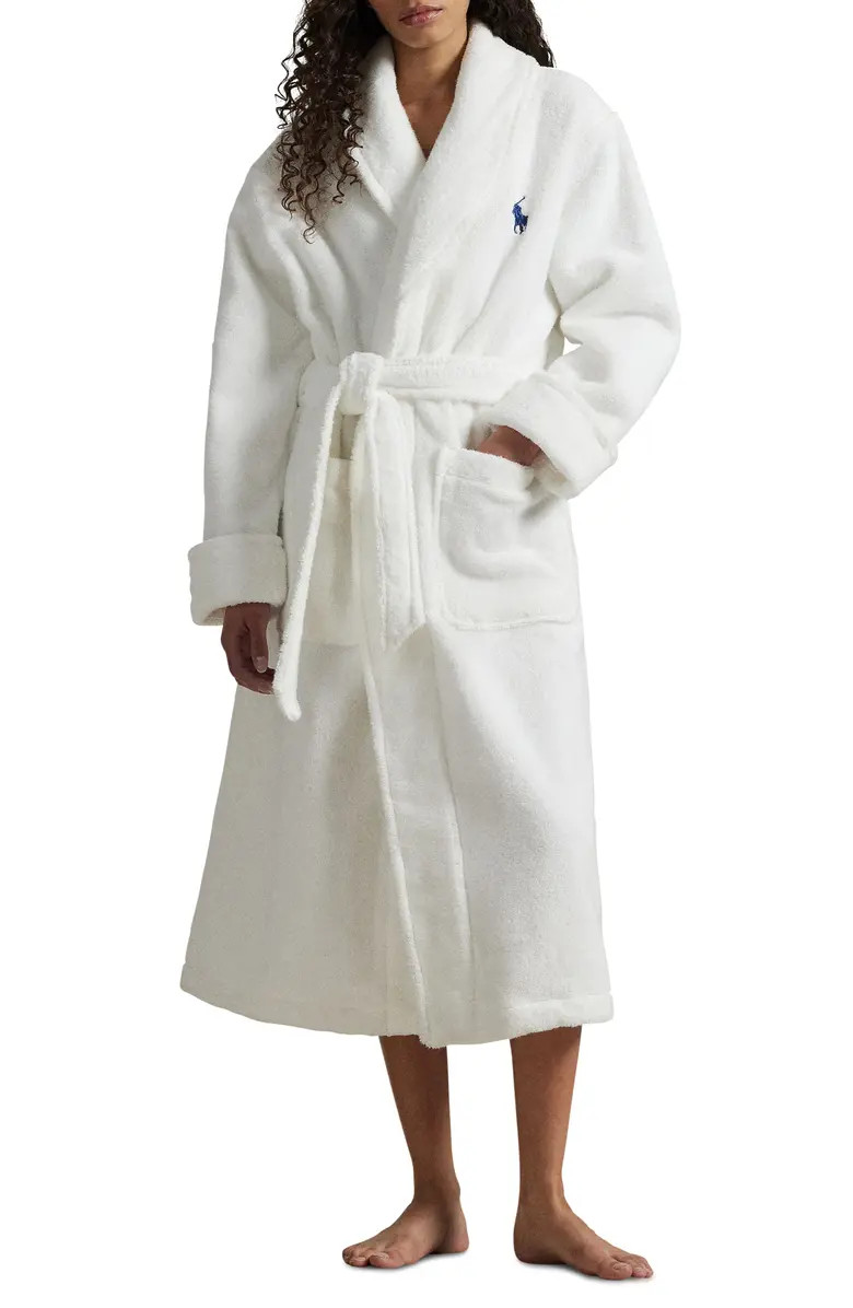 Polo Ralph Lauren Bear Print Organic Cotton Robe | Nordstromrack | Nordstrom Rack