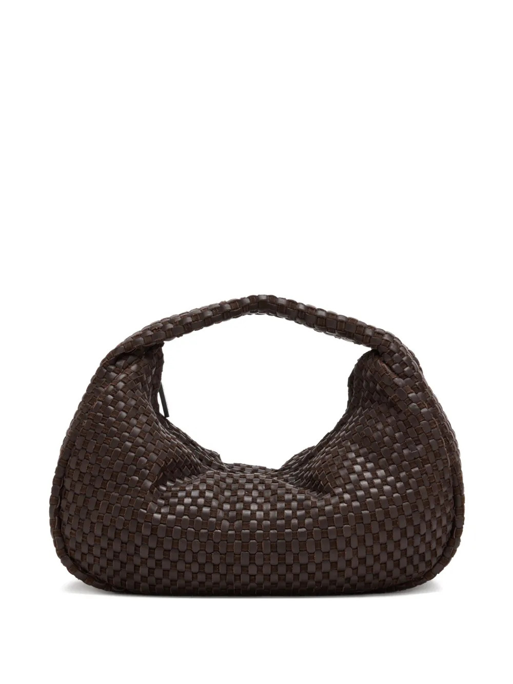 St. Agni Mini Bon Bon Woven Satchel | Brown | FARFETCH | Farfetch Global