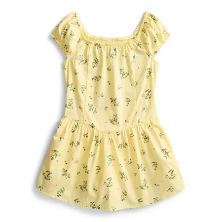 Weekend Academy Girls Cotton Corset Dress, Sizes 4-18 | Walmart (US)