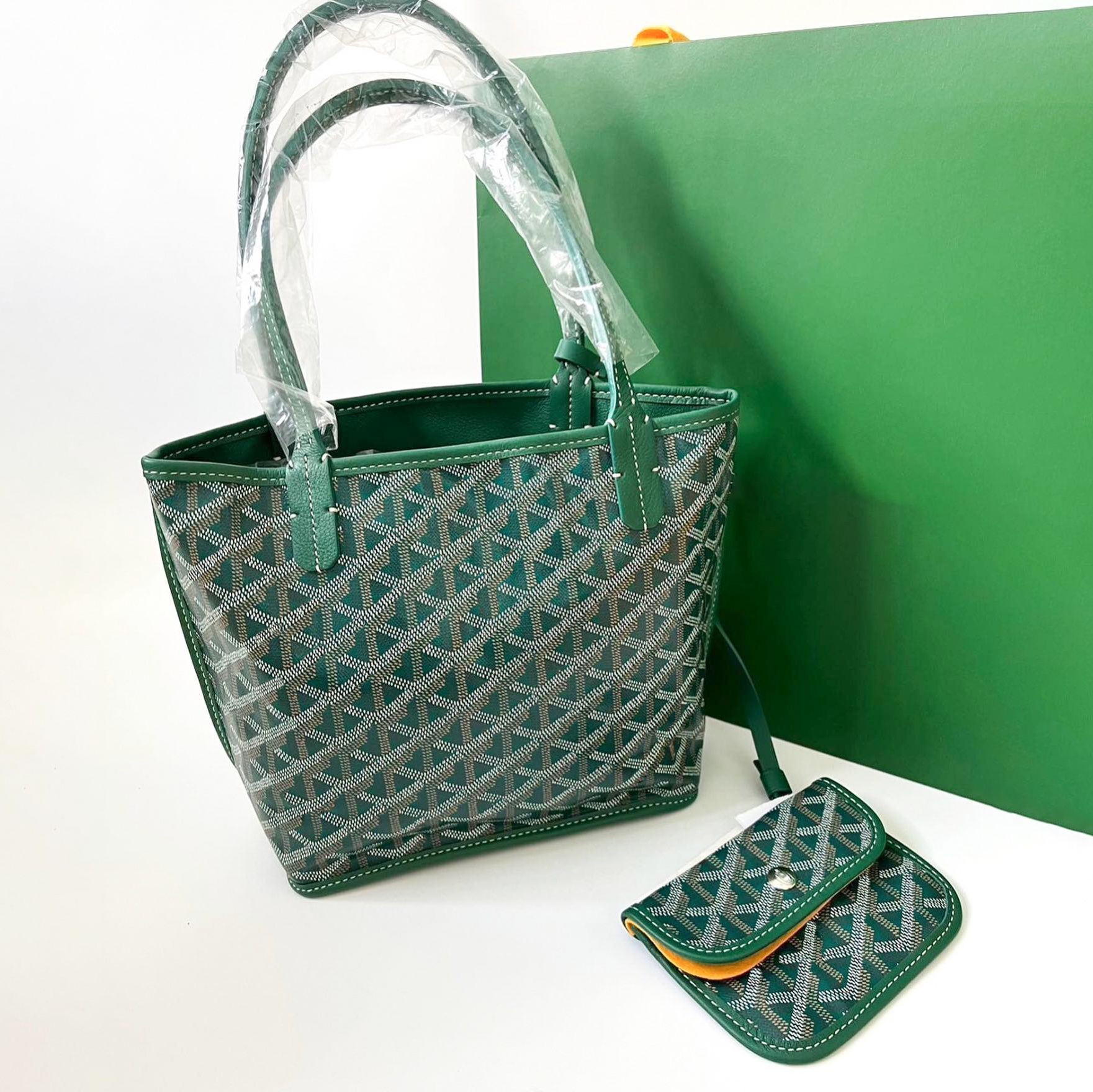 Luxurys Anjou Designer mini double sided tote bags for womens real leather shopper CrossBody Shou... | DHGate