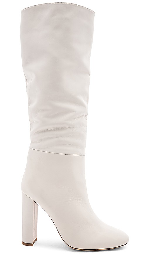 Tony Bianco Jester Scrunch Boot in Milk Denver | Revolve Clothing (Global)